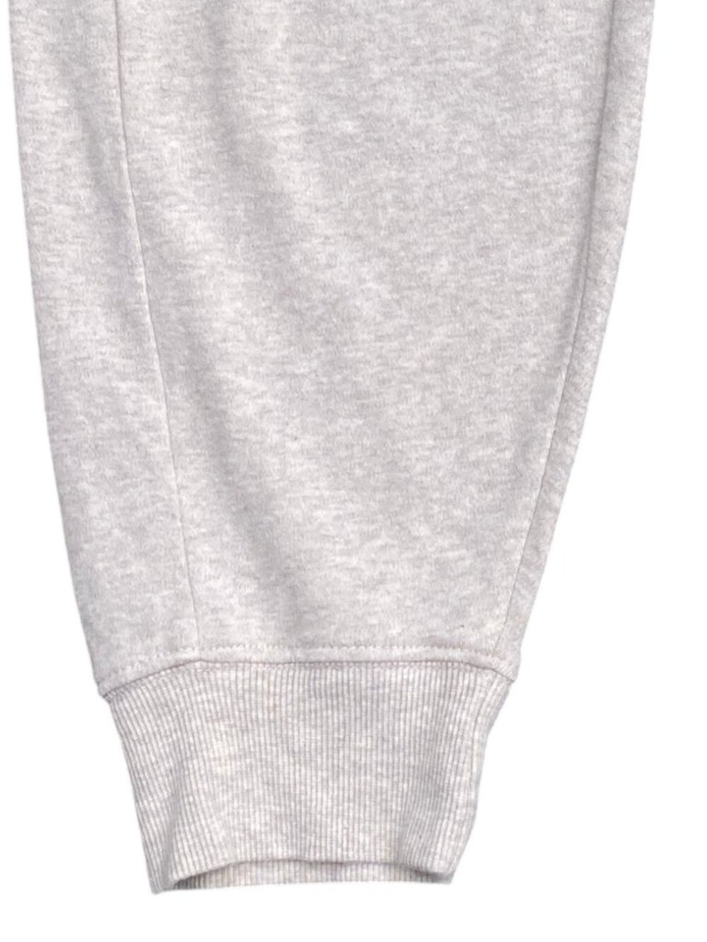 Pact Organic Cotton Brushed Fleece Joggers Oatmeal Heather Travel Loungewear-M - Picture 2 of 8